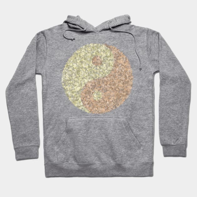 Yin Yang 5 Hoodie by Abstract Scribbler